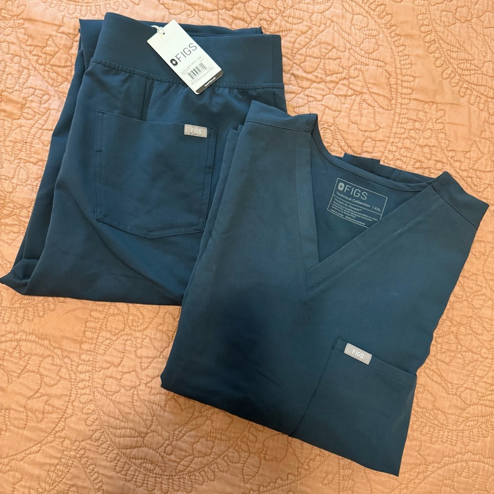 Figs Deep Blue Scrubs